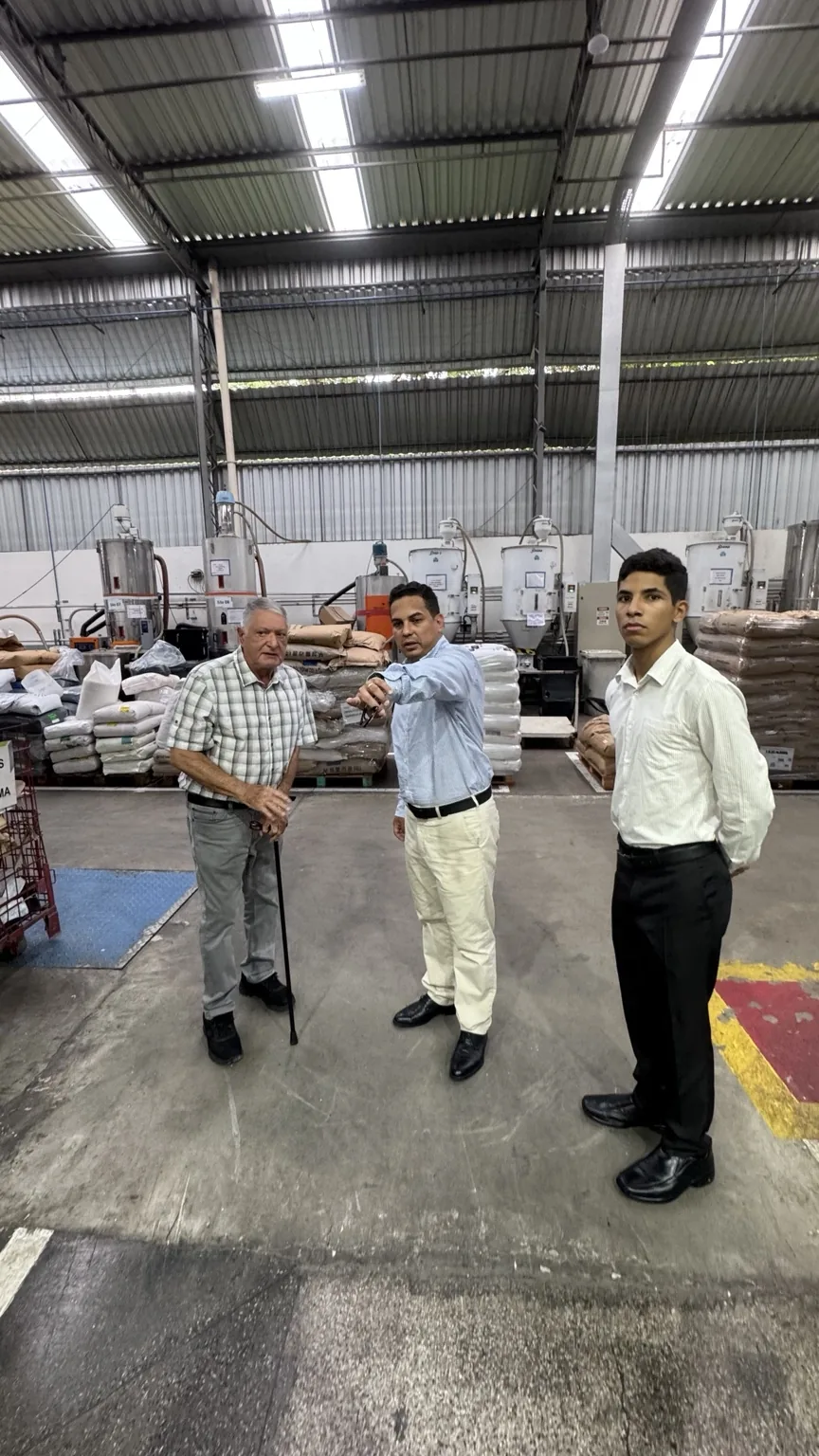 Visita técnica a indústria plástica no Amazonas.